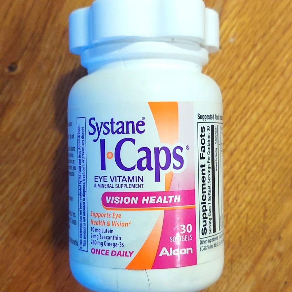 Systane I- Caps Eye Vitamins  30 softgels